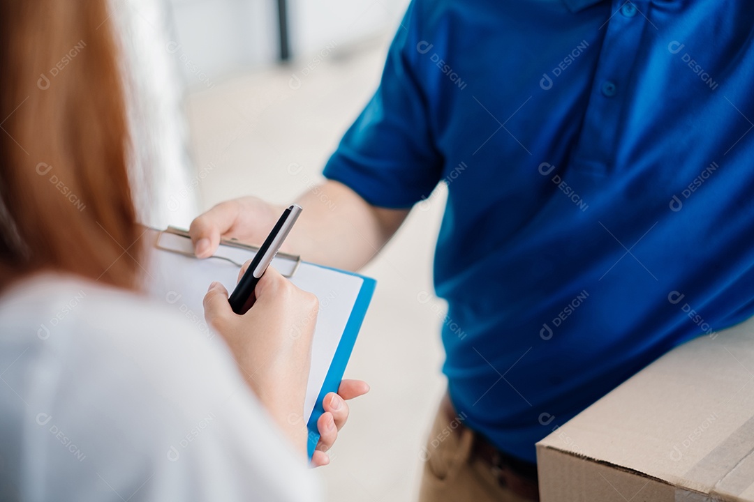 Envio expresso de entrega de porta em porta