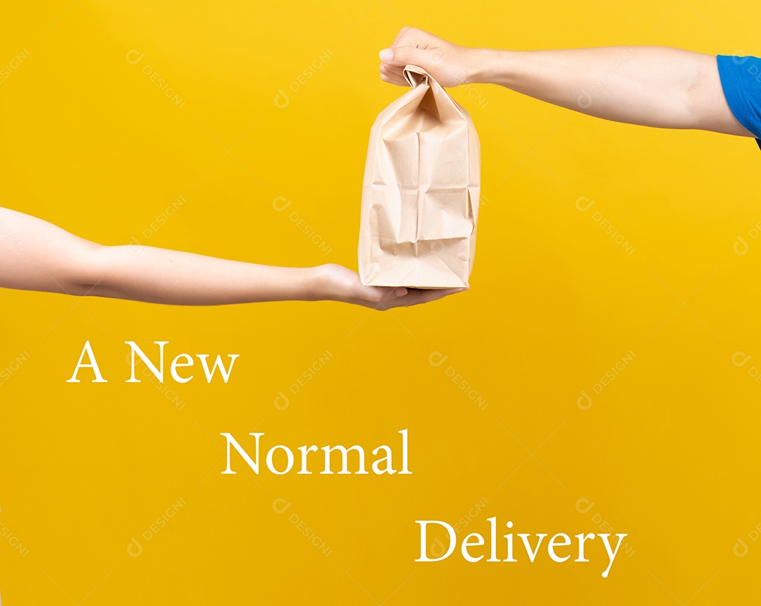 Entrega de serviço de alimentação delivery