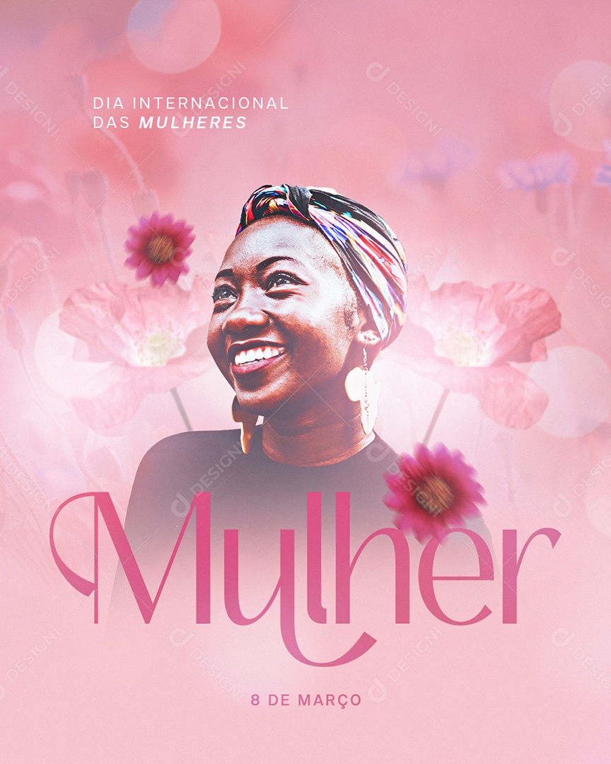 Social Media Dia Internacional Das Mulheres PSD Editavel