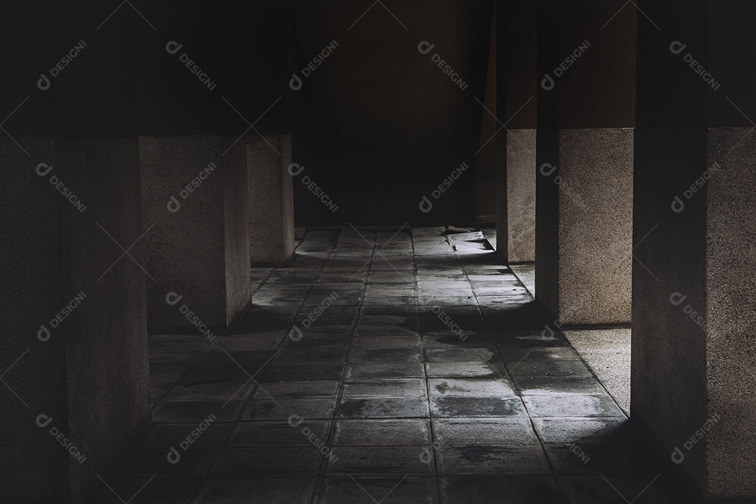 Cena de terror em filme de morte, festival halloween