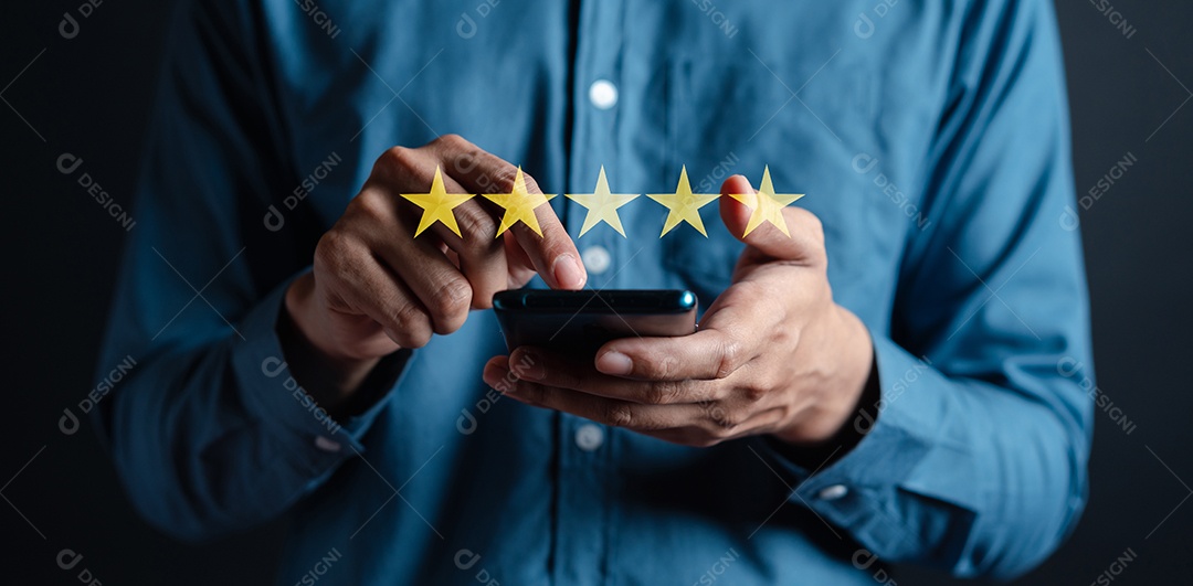 Conceito de satisfação do cliente.