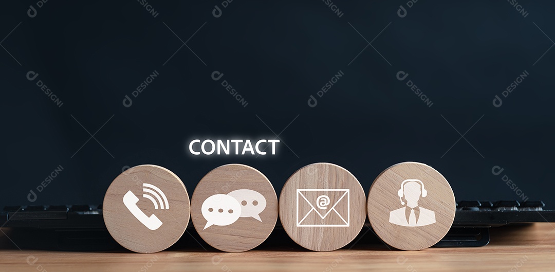 Página do site entre em contato conosco marketing.