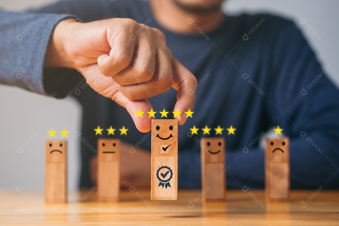 Top Sorriso Satisfação. Melhor experiência do cliente de classificação de serviços de negócios excelentes.