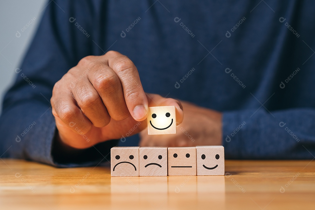 Top Sorriso Satisfação. Melhor experiência do cliente de classificação de serviços de negócios excelentes.