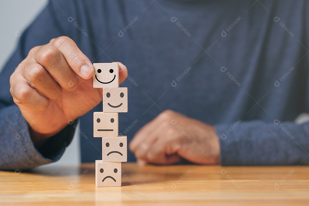 Top Sorriso Satisfação. Melhor experiência do cliente de classificação de serviços de negócios excelentes.