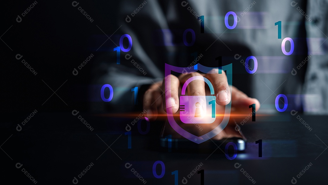 Conceitos de cibersegurança e privacidade para proteger os dados.