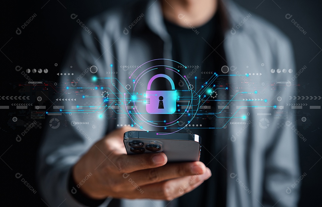 Conceitos de cibersegurança e privacidade para proteger os dados.