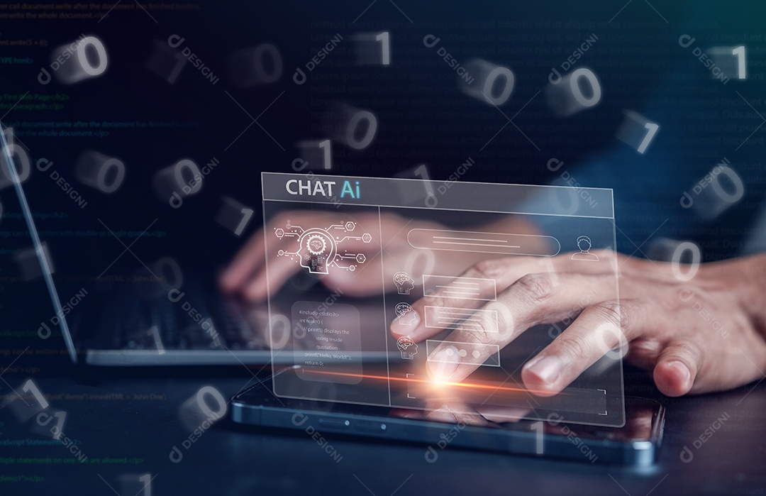 Chat AI, Inteligência Artificial, tecnologia de software digital, desenvolvimento de aplicativos móveis