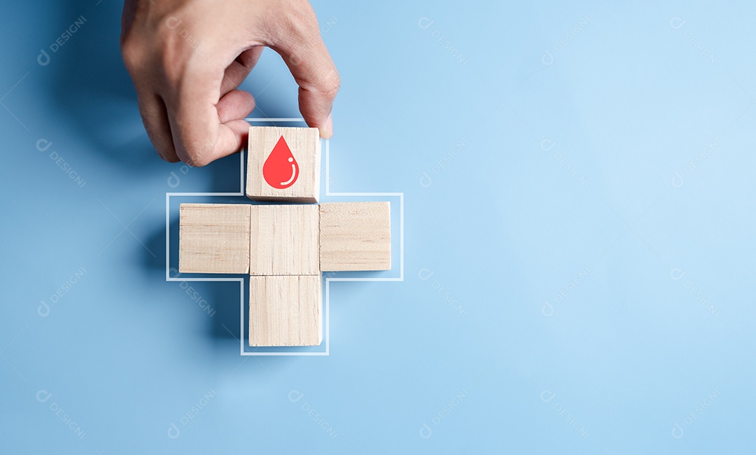 Doação de sangue, doador, conceito de doação. Doador de sangue.