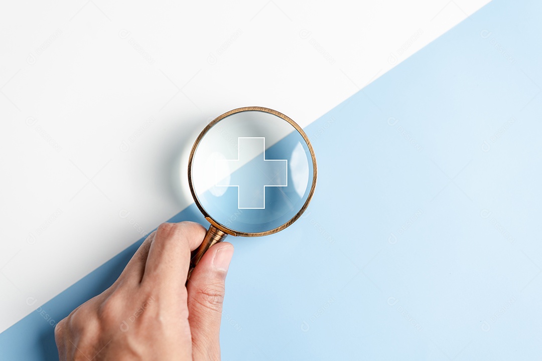 Conceito médico de saúde seguro de saúde.