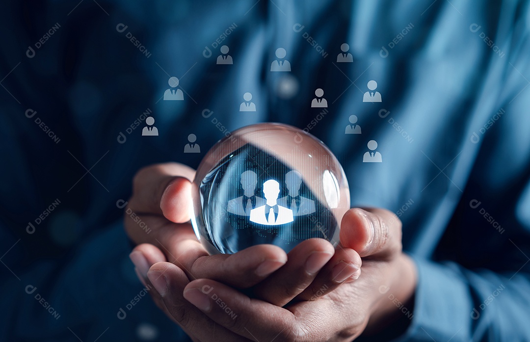 RH ou contratação de recursos humanos. Novos sites seletivos de recrutamento de carreira.