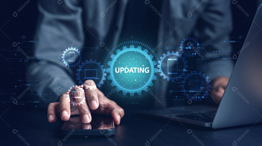 Atualize o sistema de software no computador.