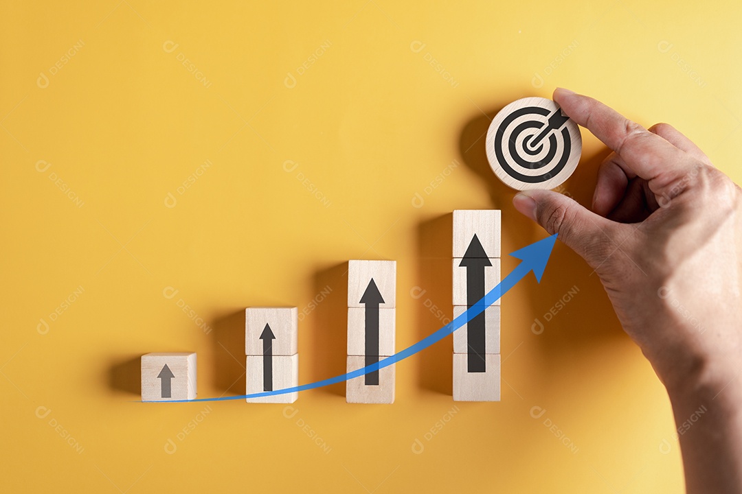 Mercado de ações e conceito de gráfico de câmbio.