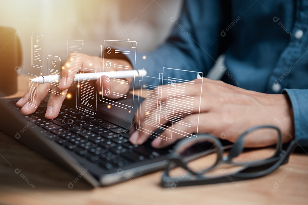 Sistema de Gestão Documental, banco de dados online de documentação