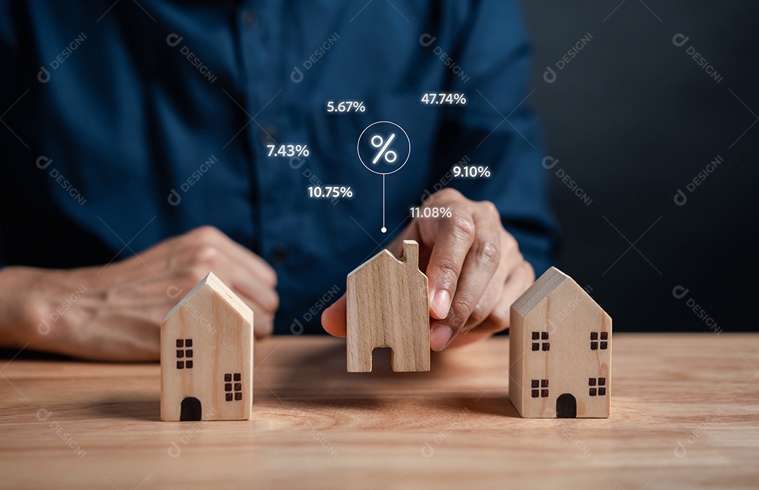 Aumento do valor do imóvel ou casa de propriedade.