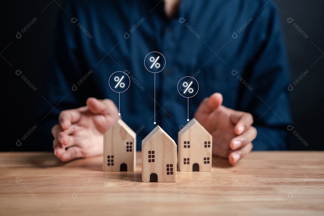 Aumento do valor do imóvel ou casa de propriedade.