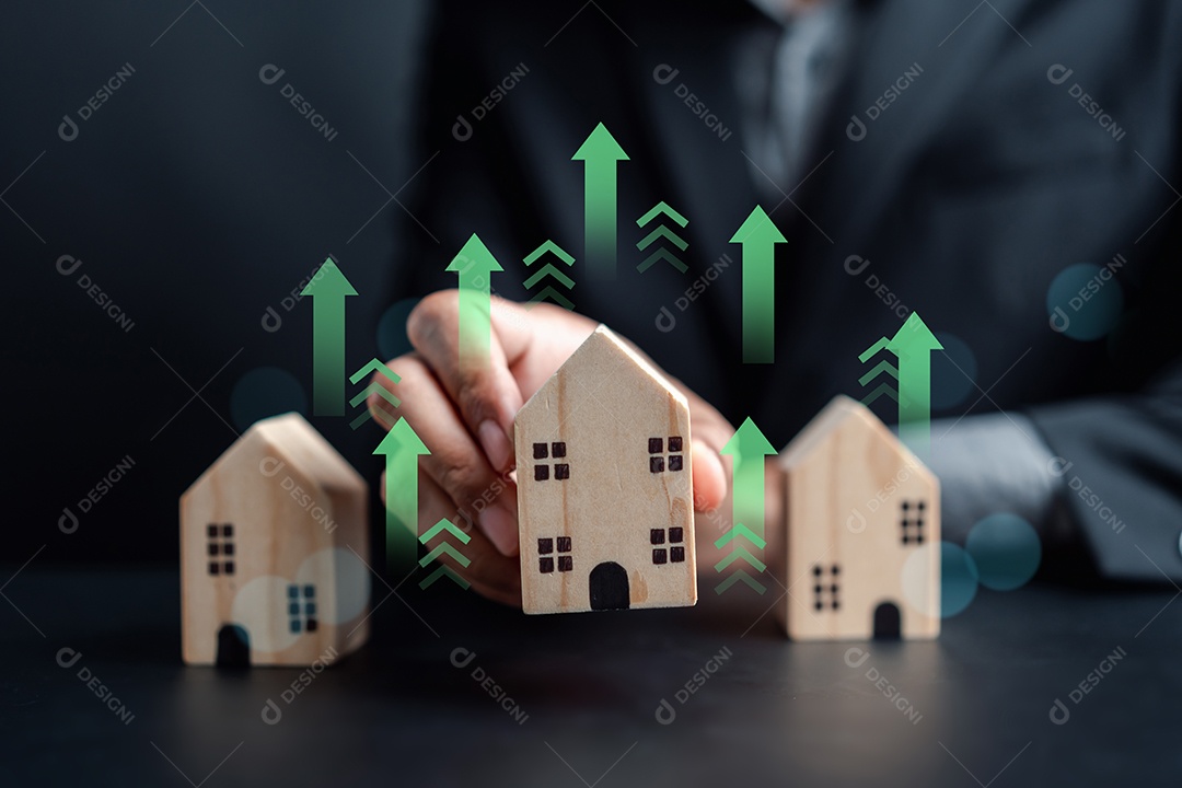 Melhor taxa de juros de propriedades e imóveis, aumento do empréstimo para financiamento da casa do proprietário.