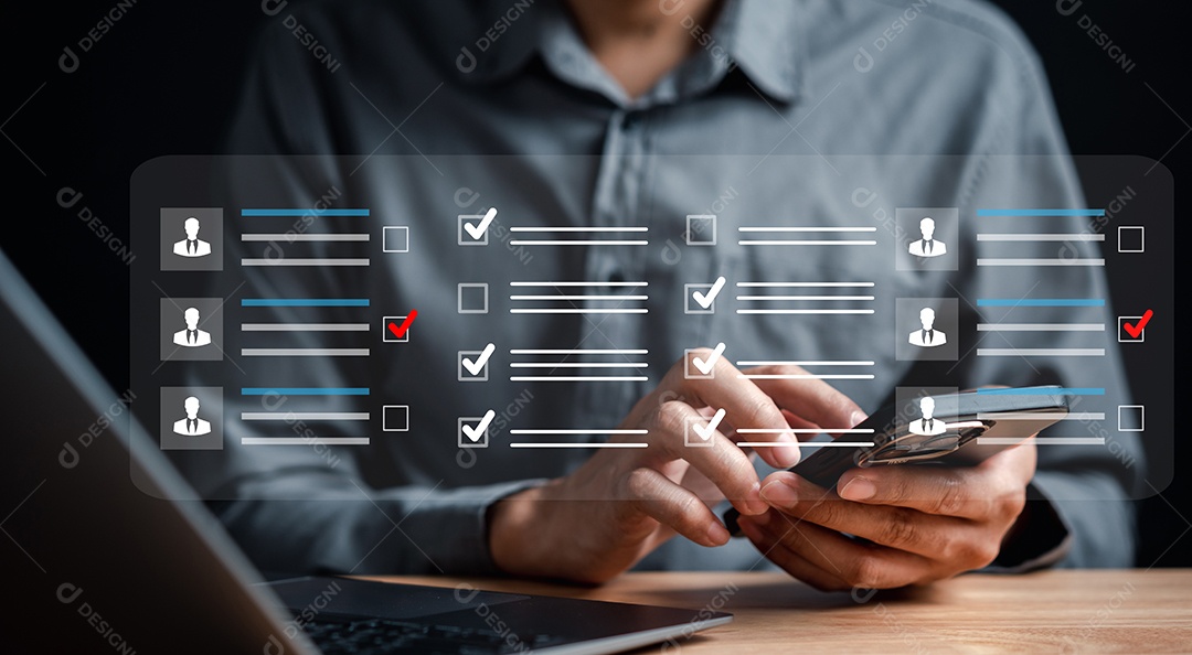RH ou contratação de recursos humanos. Novos sites seletivos de recrutamento de carreira.