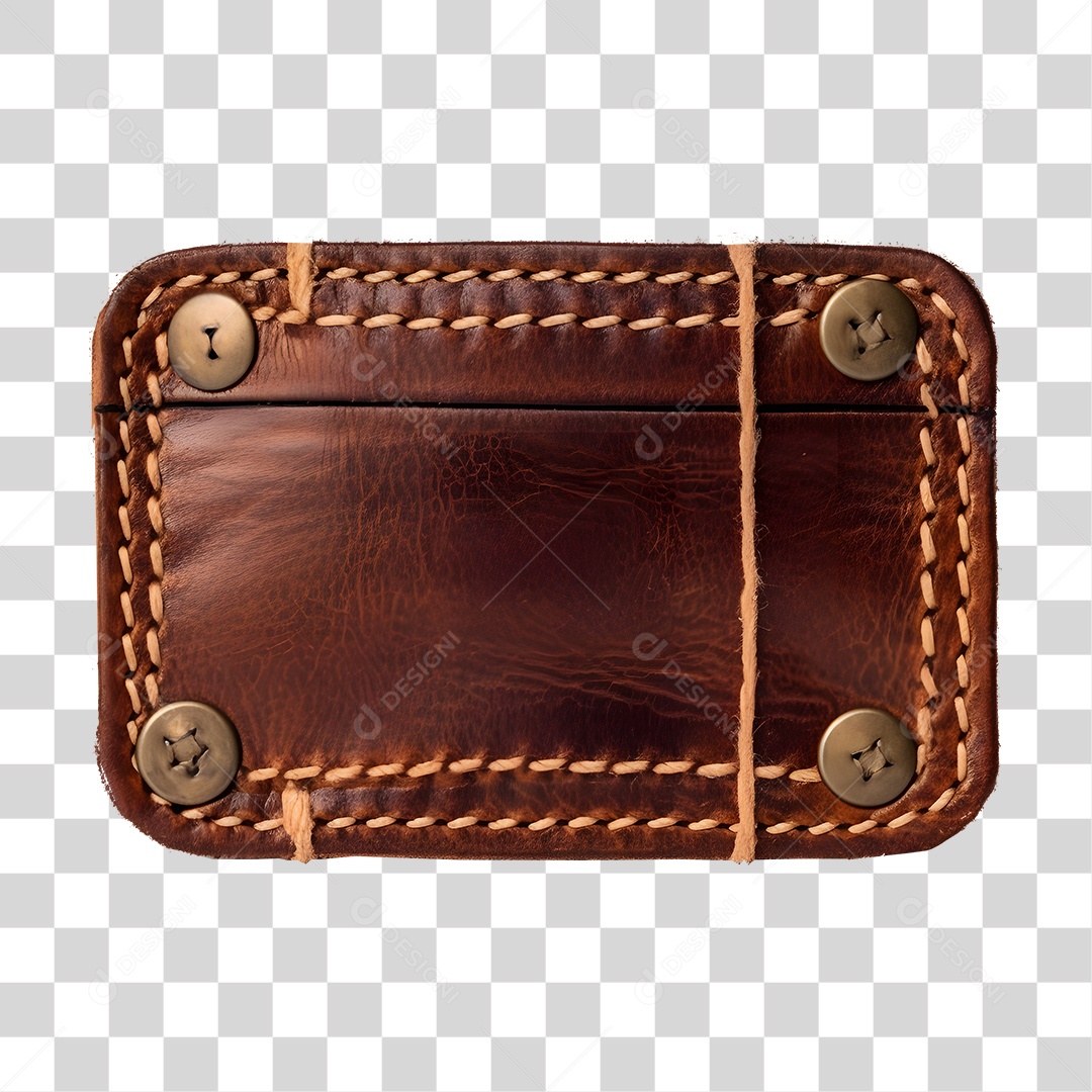 Elemento 3D Carteira De Couro De São João Para Composição PNG Transparente