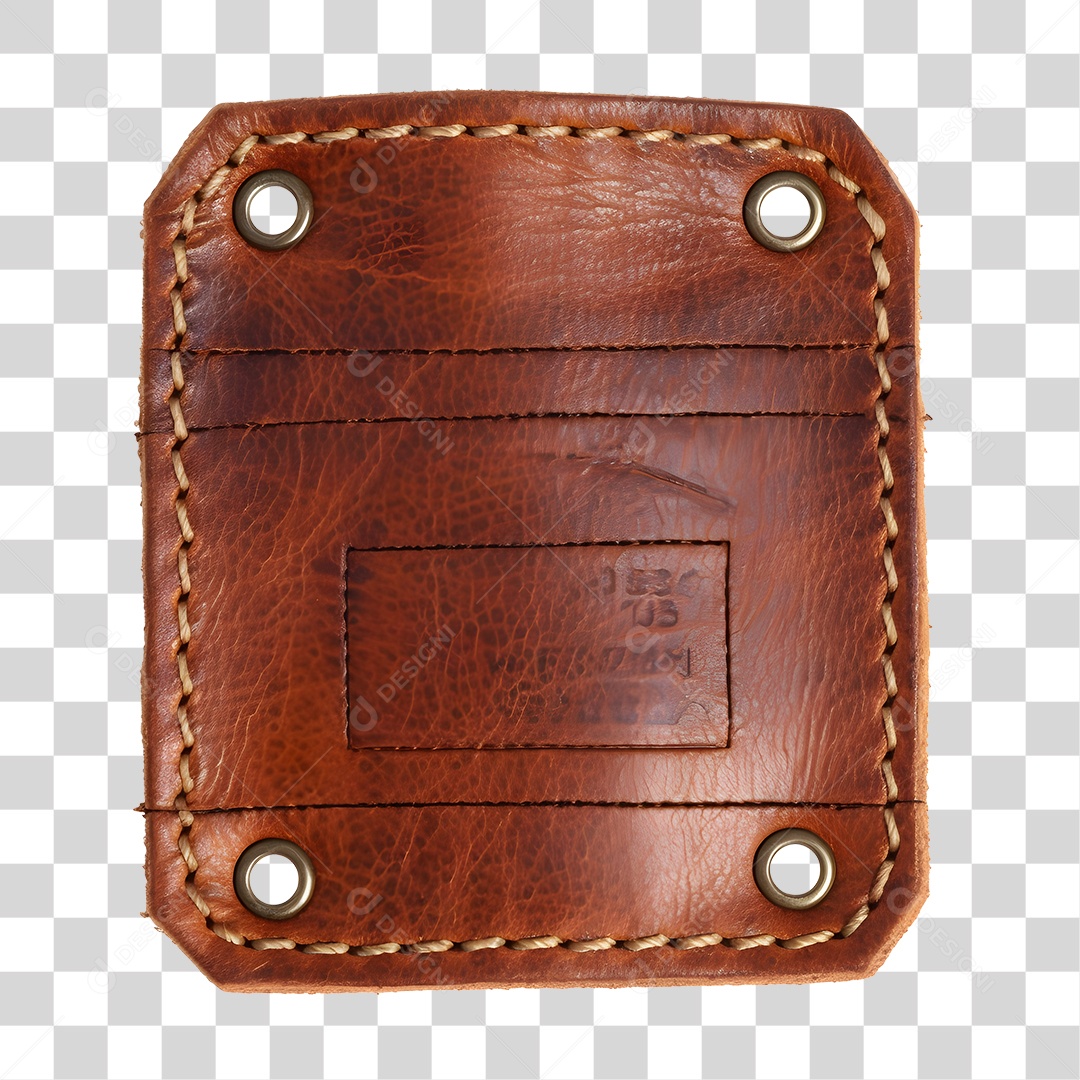 Elemento 3D Carteira De Couro De São João Para Composição PNG Transparente