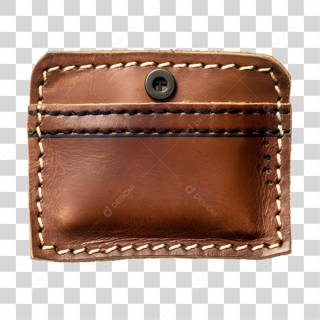 Elemento 3D Carteira De Couro De São João Para Composição PNG Transparente