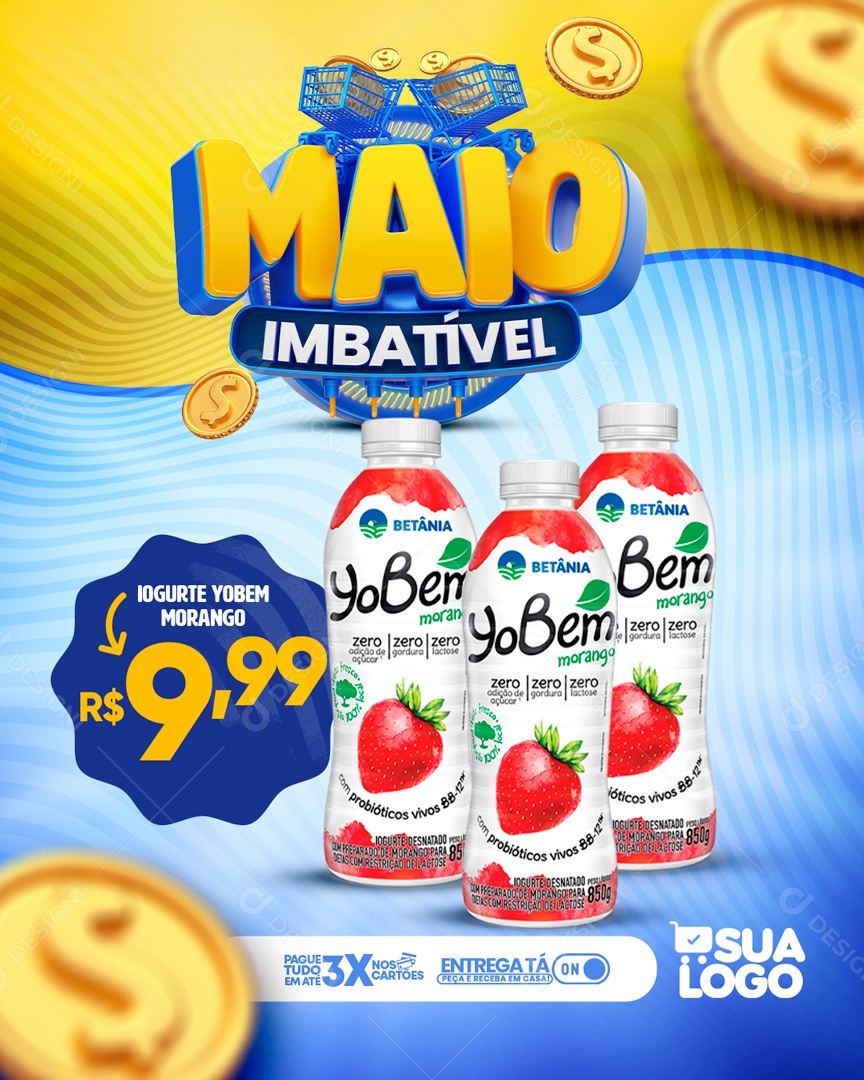 Social Media Story Maio Imbatível Supermercado Produtos PSD Editavel