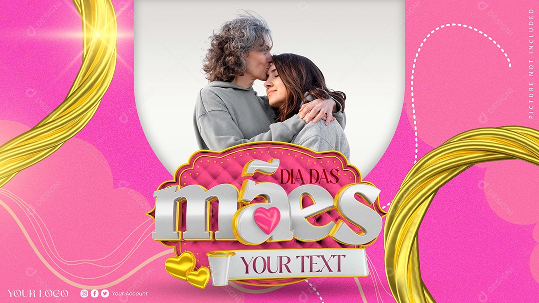 Happy Mother's Day May 14th Social Media PSD Editable