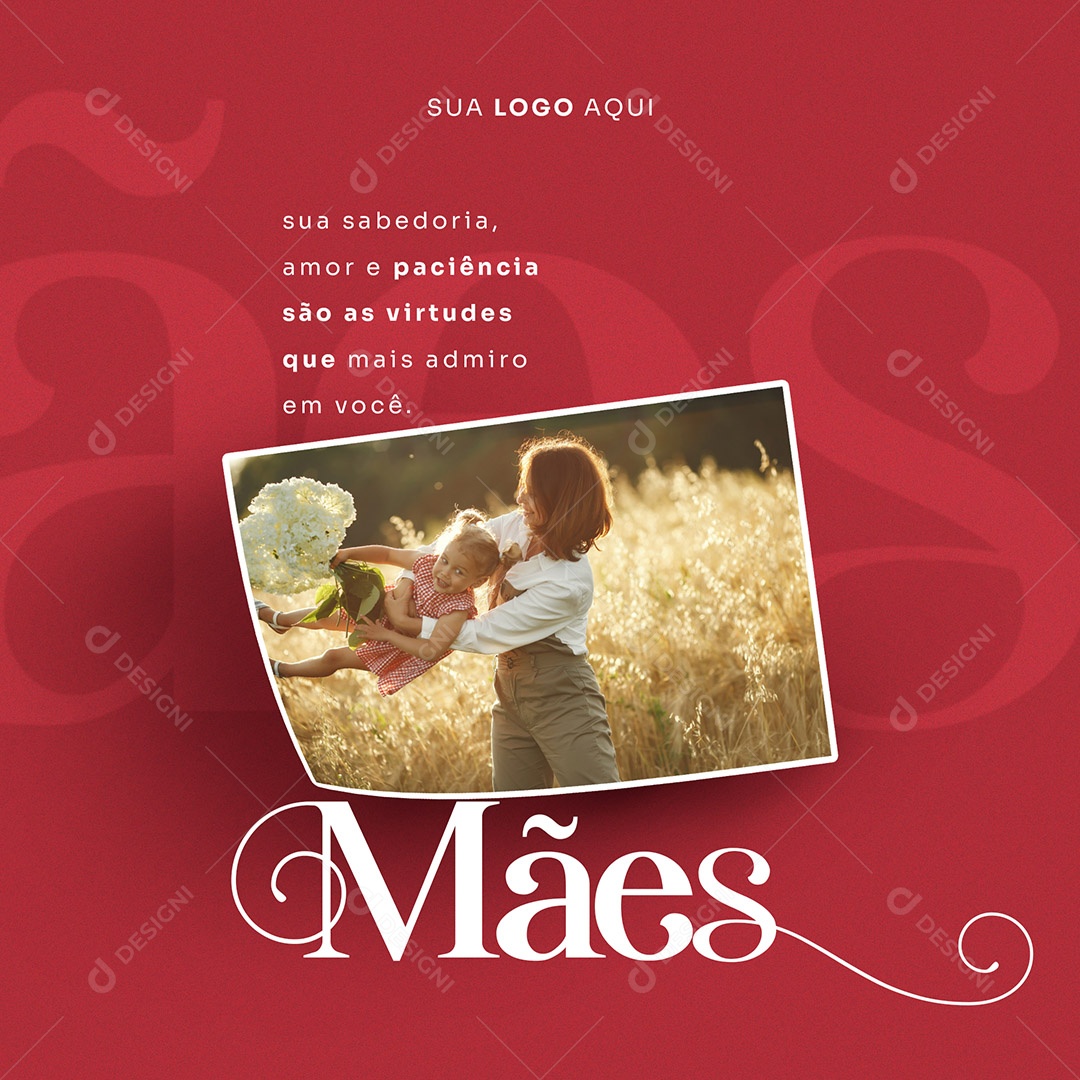 Feliz Dia Das Mães 14 de Maio Social Media PSD Editável