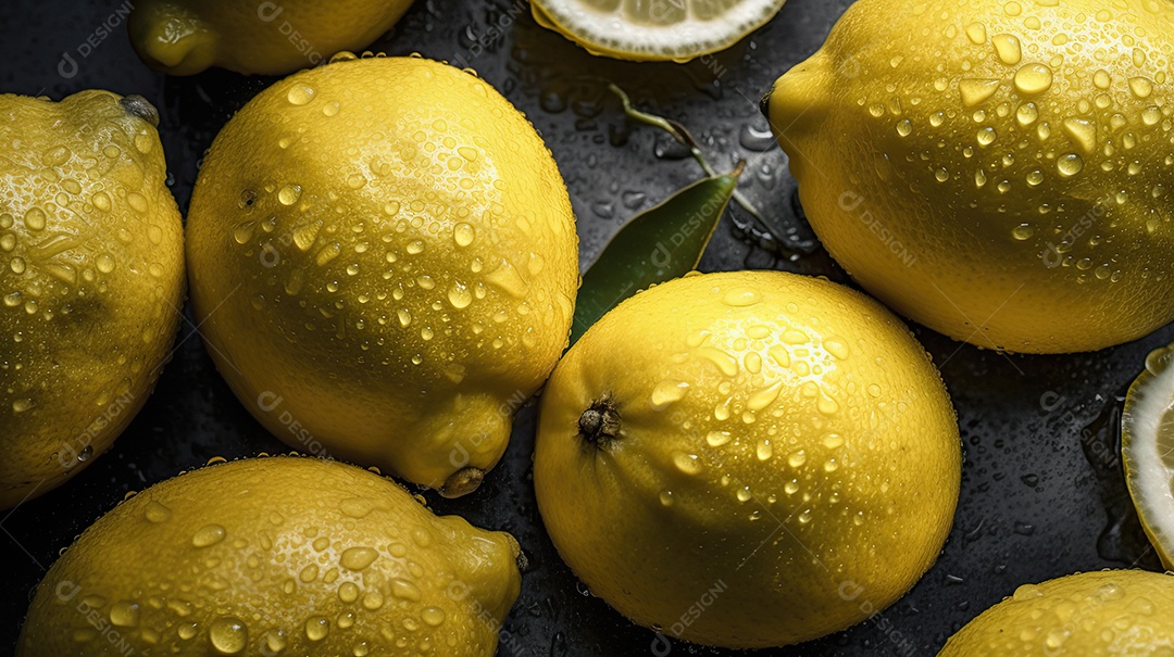 Ilustração de limões