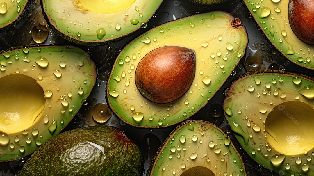 Ilustração de abacates