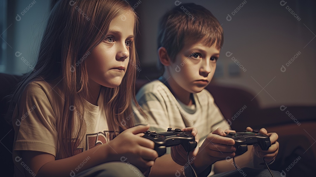 Jovem jogador sentado em uma mesa jogando videogame.
