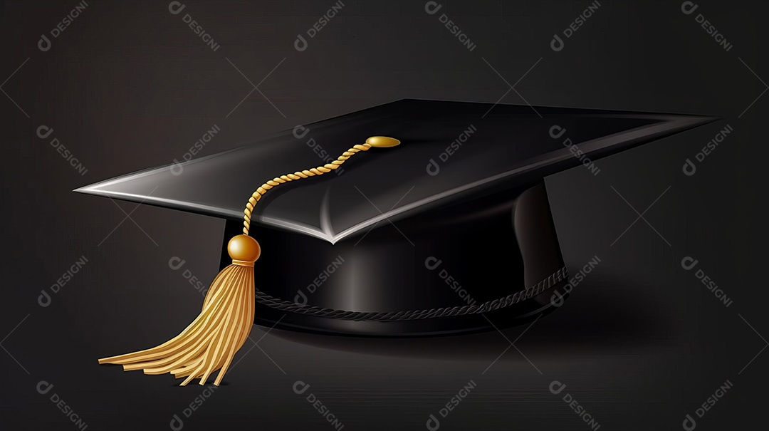 Placa de argamassa e um diploma de graduação aprendizagem de graduação.