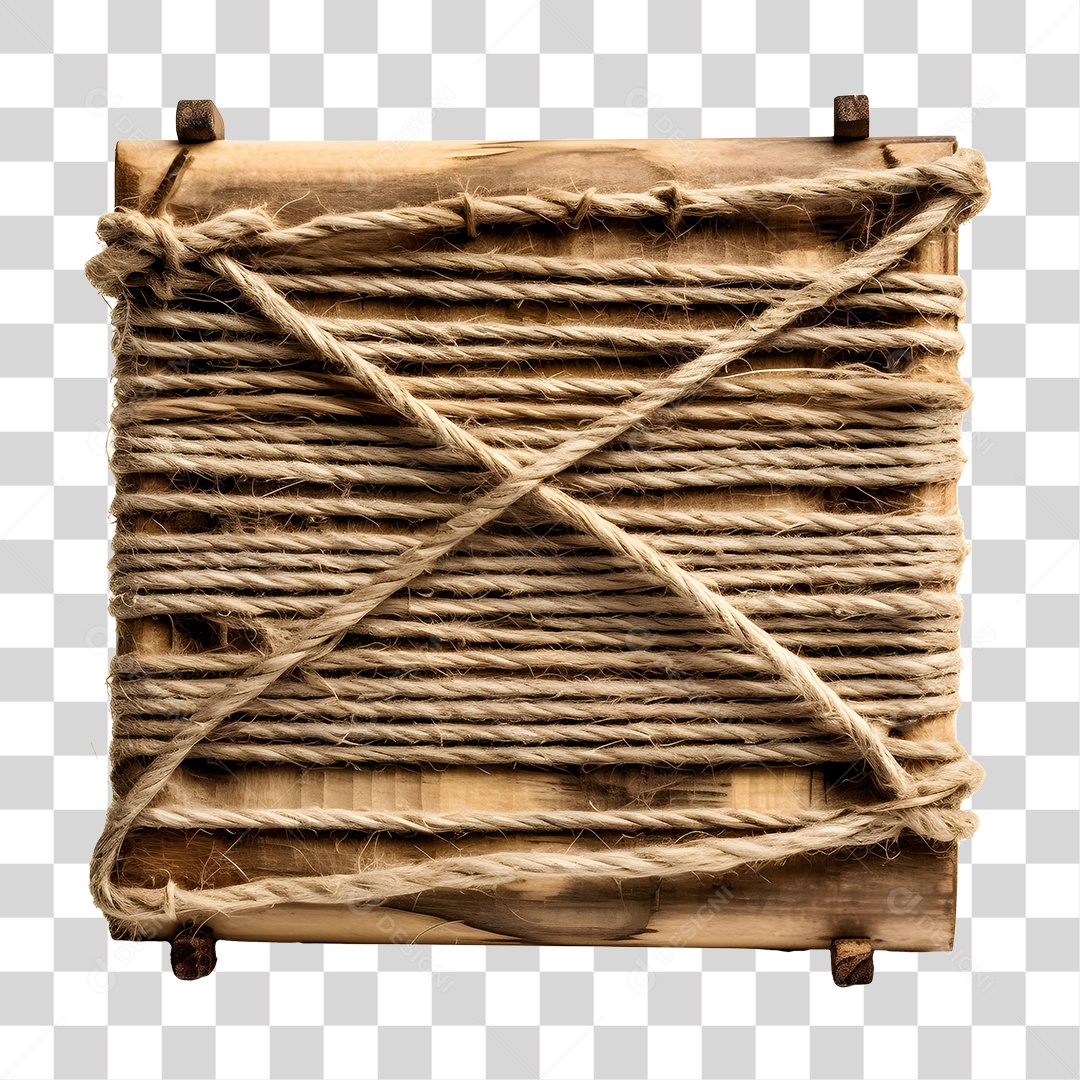 Elemento 3D De Madeira De São João Para Composição PNG Transparente