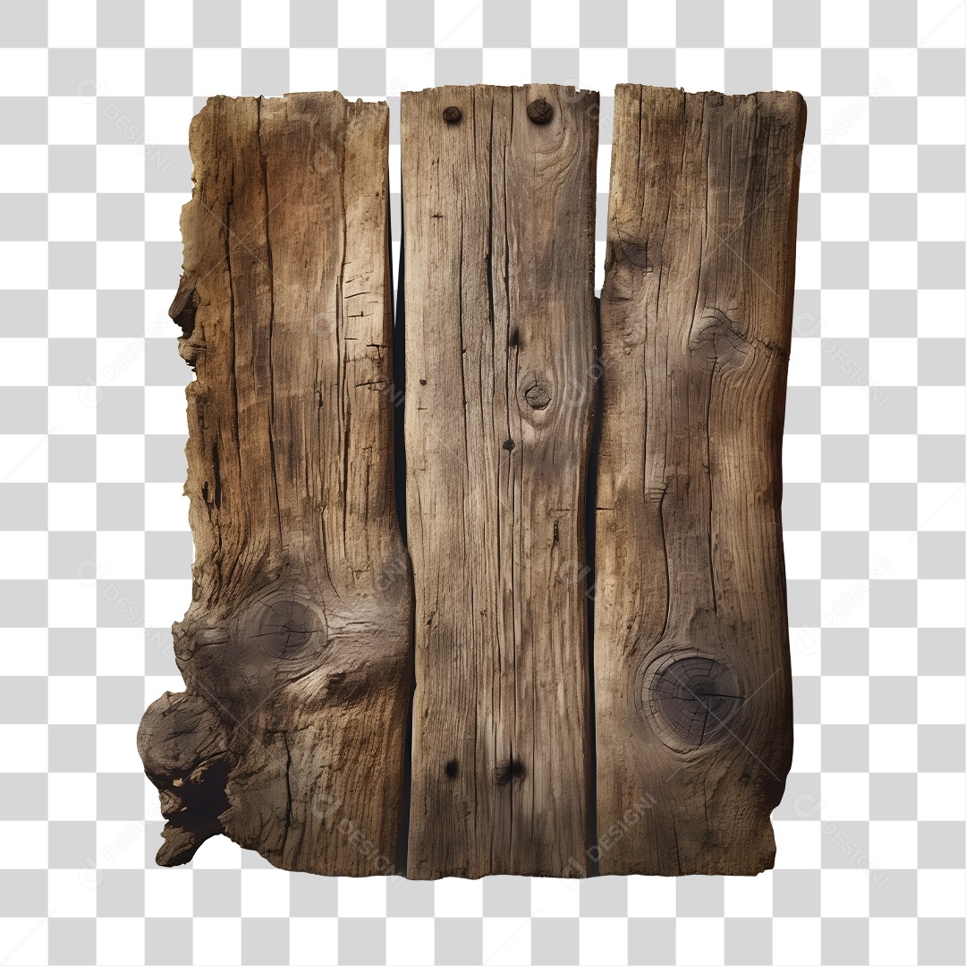 Elemento 3D Placa De Madeira De São João Para Composição PNG Transparente