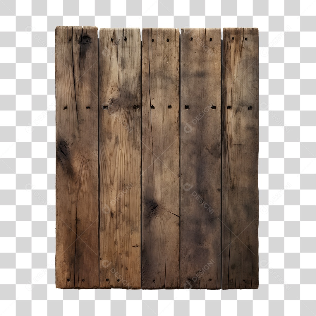 Elemento 3D Placa De Madeira De São João Para Composição PNG Transparente