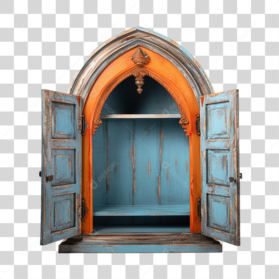 Elemento 3D Para Composição Capela de São João PNG Transparente