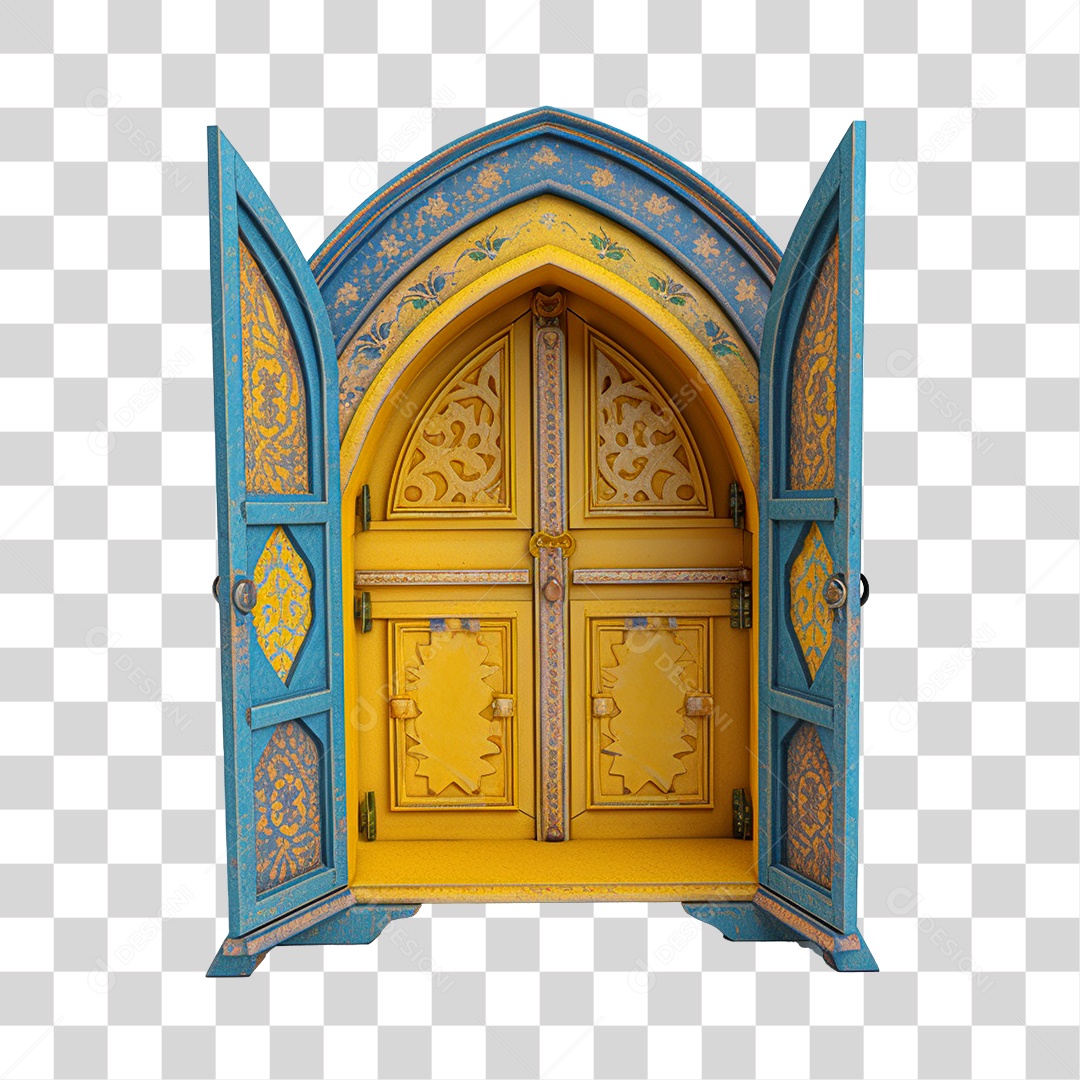 Elemento 3D Para Composição Capela de São João PNG Transparente