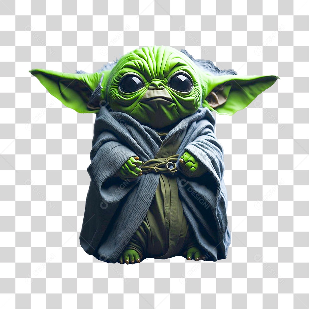 Personagem Yoda Star Wars PNG Transparente