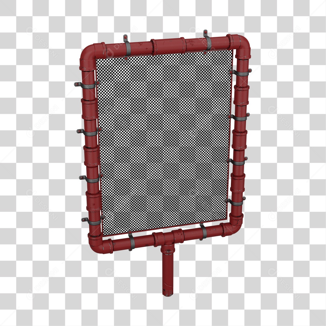 Elementos Canos 3D PNG Para Flyers de Eventos