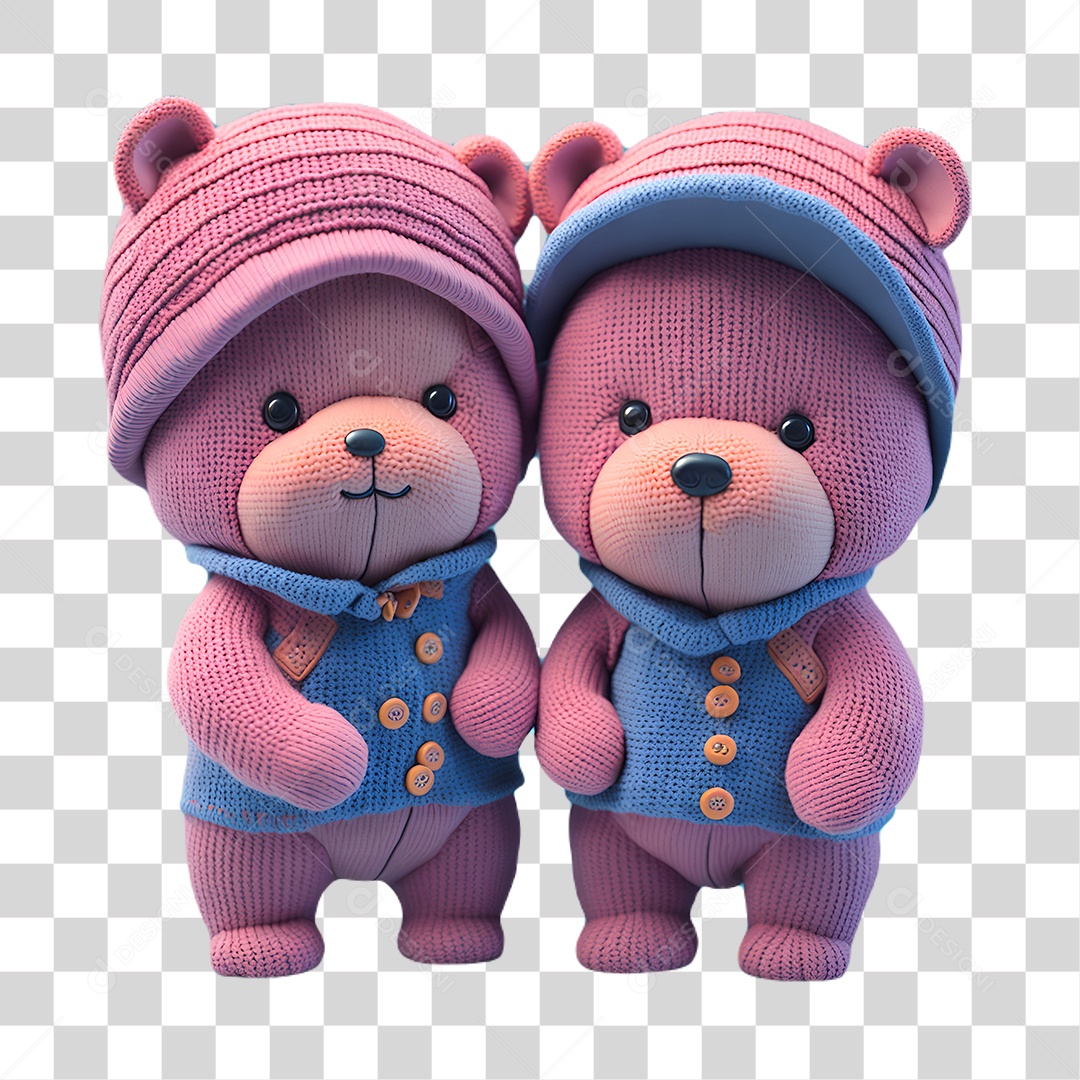 Ursos de Pelúcia PNG Transparente