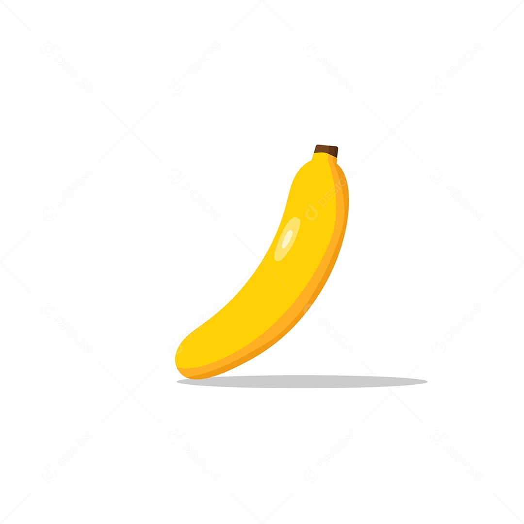 Ilustração de Banana Vetor EPS Editável