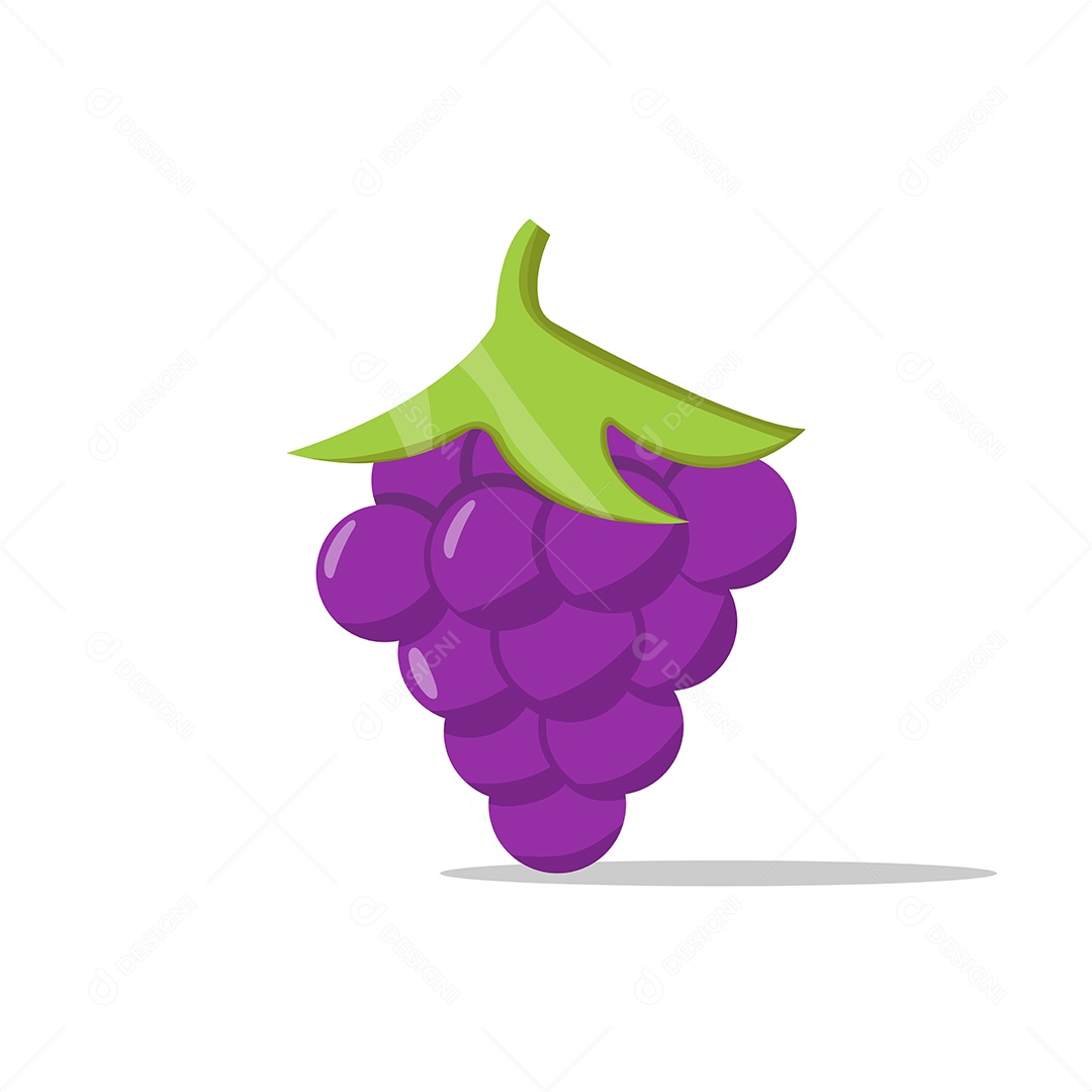 Ilustração de Uva Vetor EPS Editável