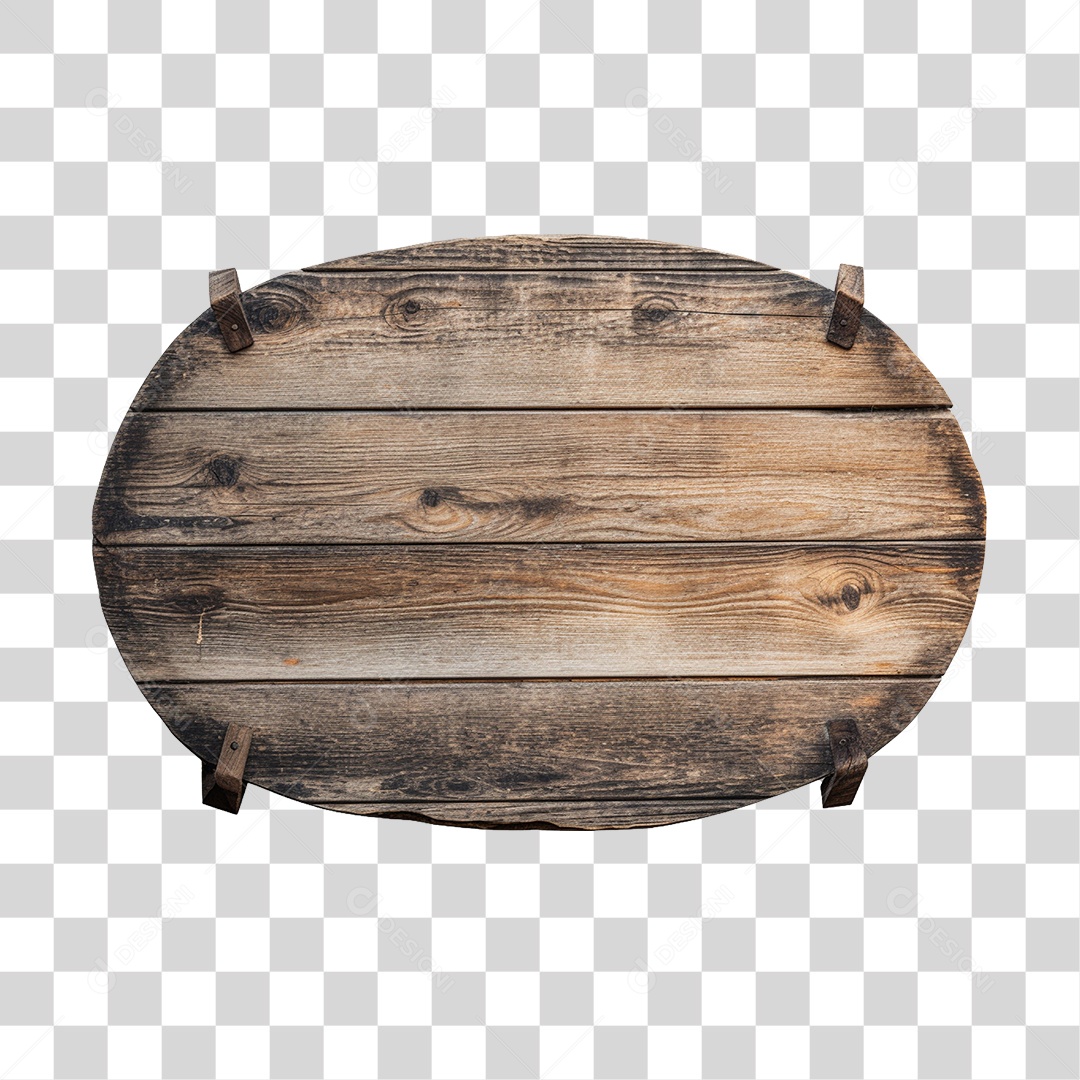 Painel de Madeira De São João Elemento 3D  PNG Transparente