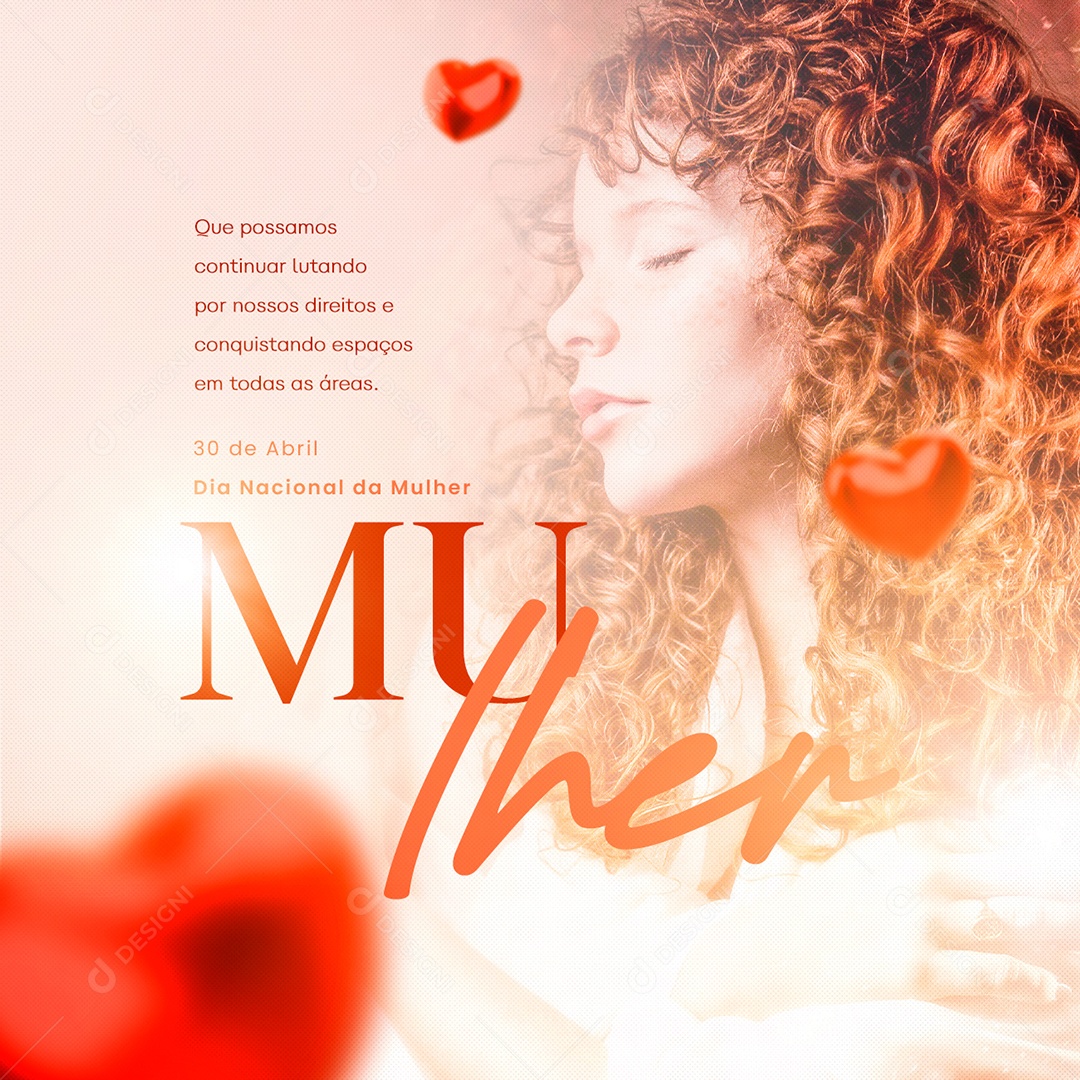 Que Possamos Continuar Lutando Por Nossos Dia Da Mulher Social Media PSD Editável