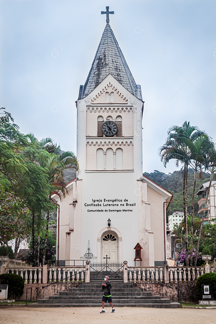 Igreja em Domingos Martins, Espírito Santo, Brasil.