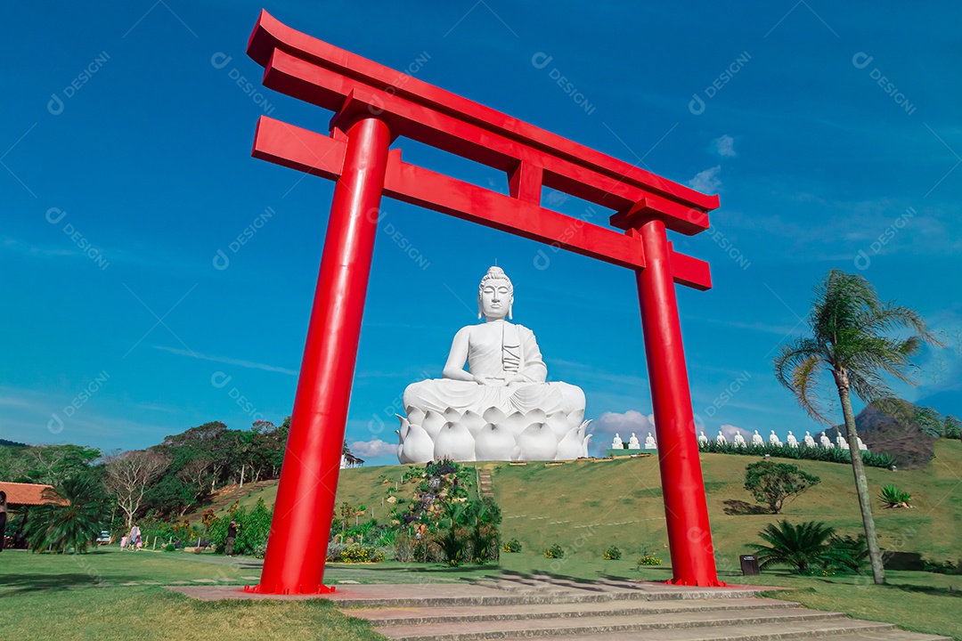 Segunda maior estátua de Buda do mundo. Localizado em Ibiraçu no estado do Espírito Santo, Brasil. Ponto turístico.