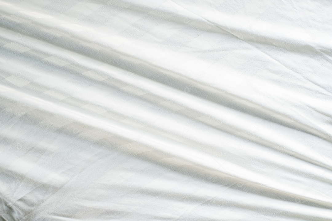 Papel branco limpo, fundo enrugado, abstrato. papel branco amassado, textura gradiente de linho branco estilo curva turva de tecido de luxo abstrato, roupa de cama enrugada e sombras cinza escuras, plano de fundo