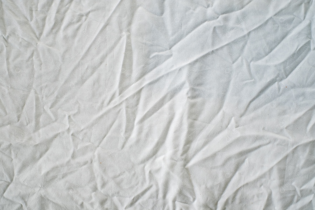 Papel branco limpo, fundo enrugado, abstrato. papel branco amassado, textura gradiente de linho branco estilo curva turva de tecido de luxo abstrato, roupa de cama enrugada e sombras cinza escuras, plano de fundo