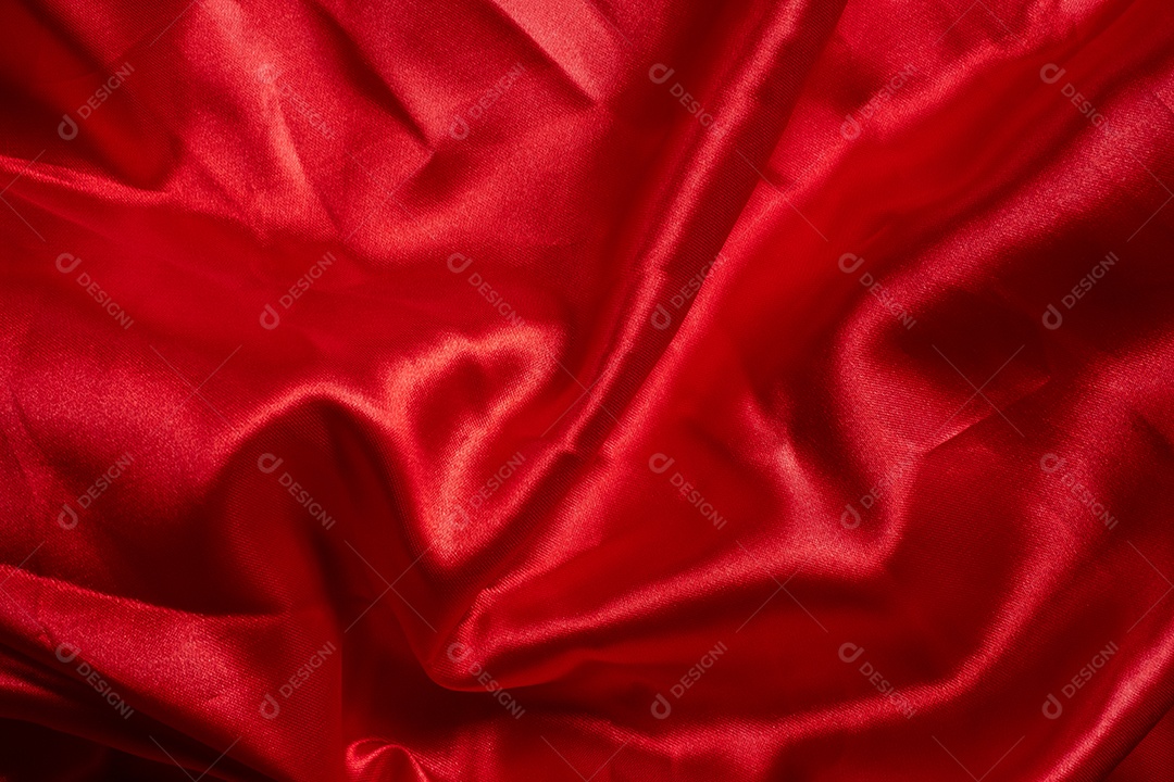 Textura cetim vermelho