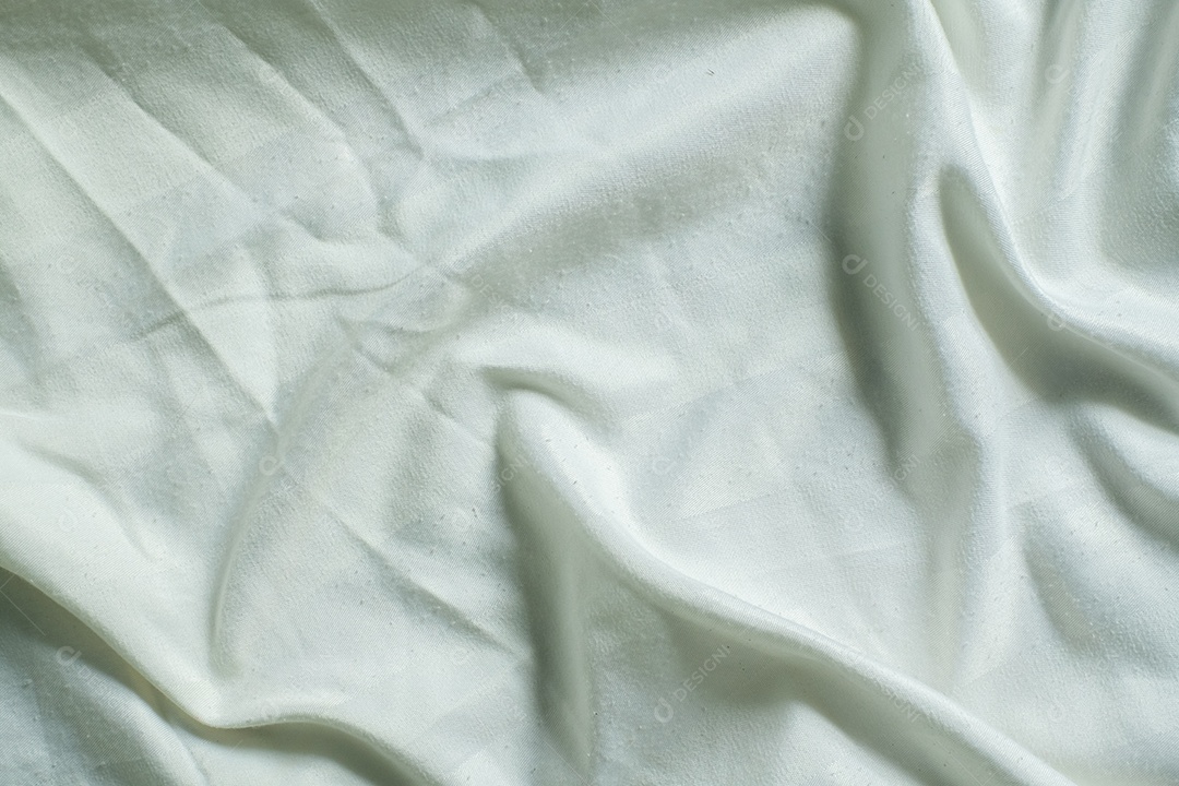 Fundo texturizado de tecido branco